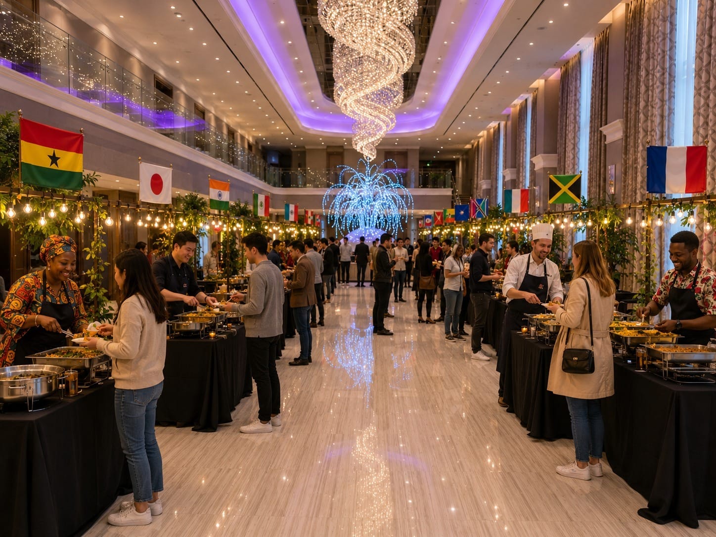 Convivialité et cuisines du monde au Brunch des Nations